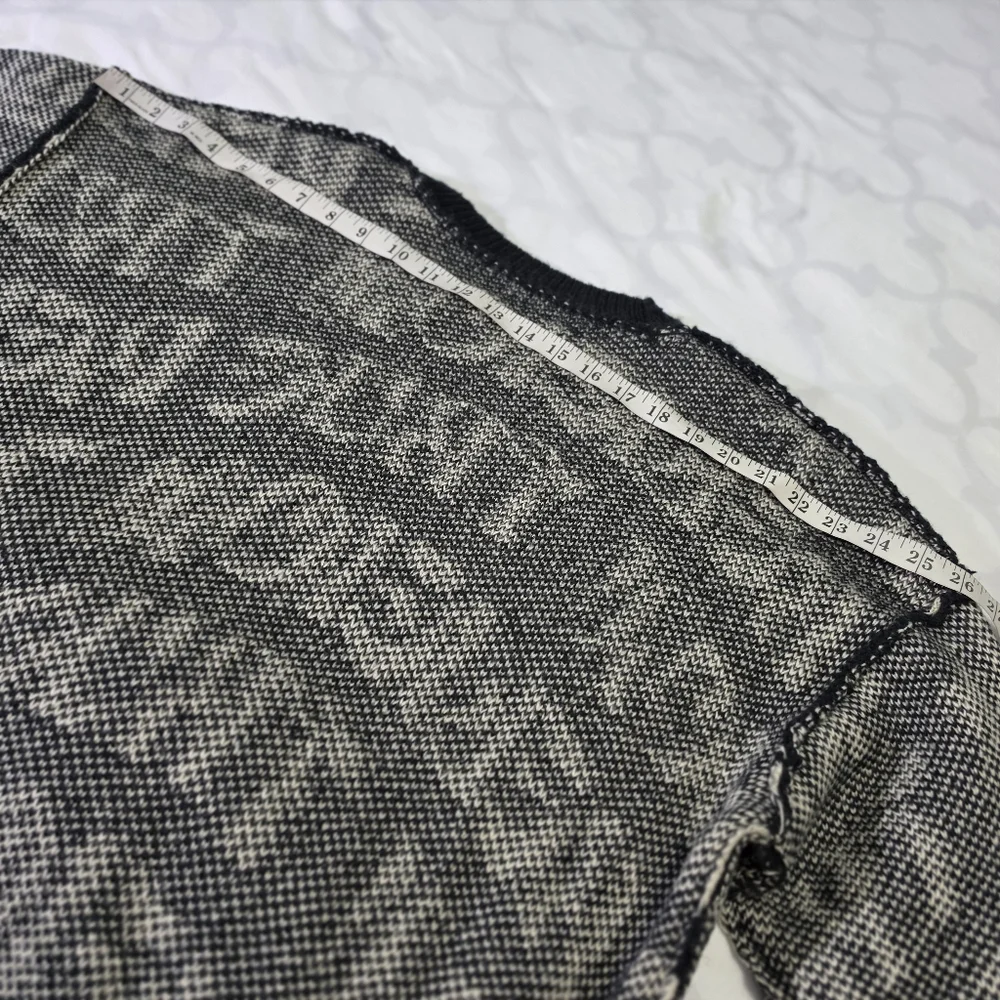 True Religion Monogram Fuzzy‎ Sweater Size Large